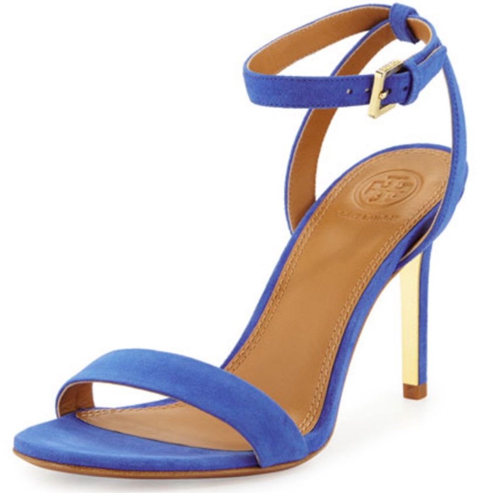 Blue Tory Burch heels